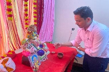 Pratap University Jaipur Ananta Chaturdashi photo 3